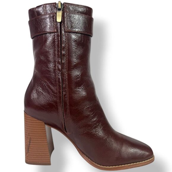 Nine West Y2K 90s Vintage Style Madden Style Platform Chunky Boot Leather 8.5 - Picture 7 of 14